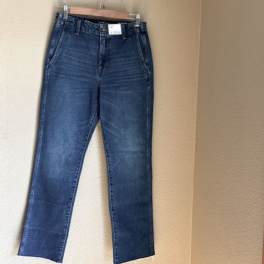 NWT J Crew ‘96 Straight Jeans 26